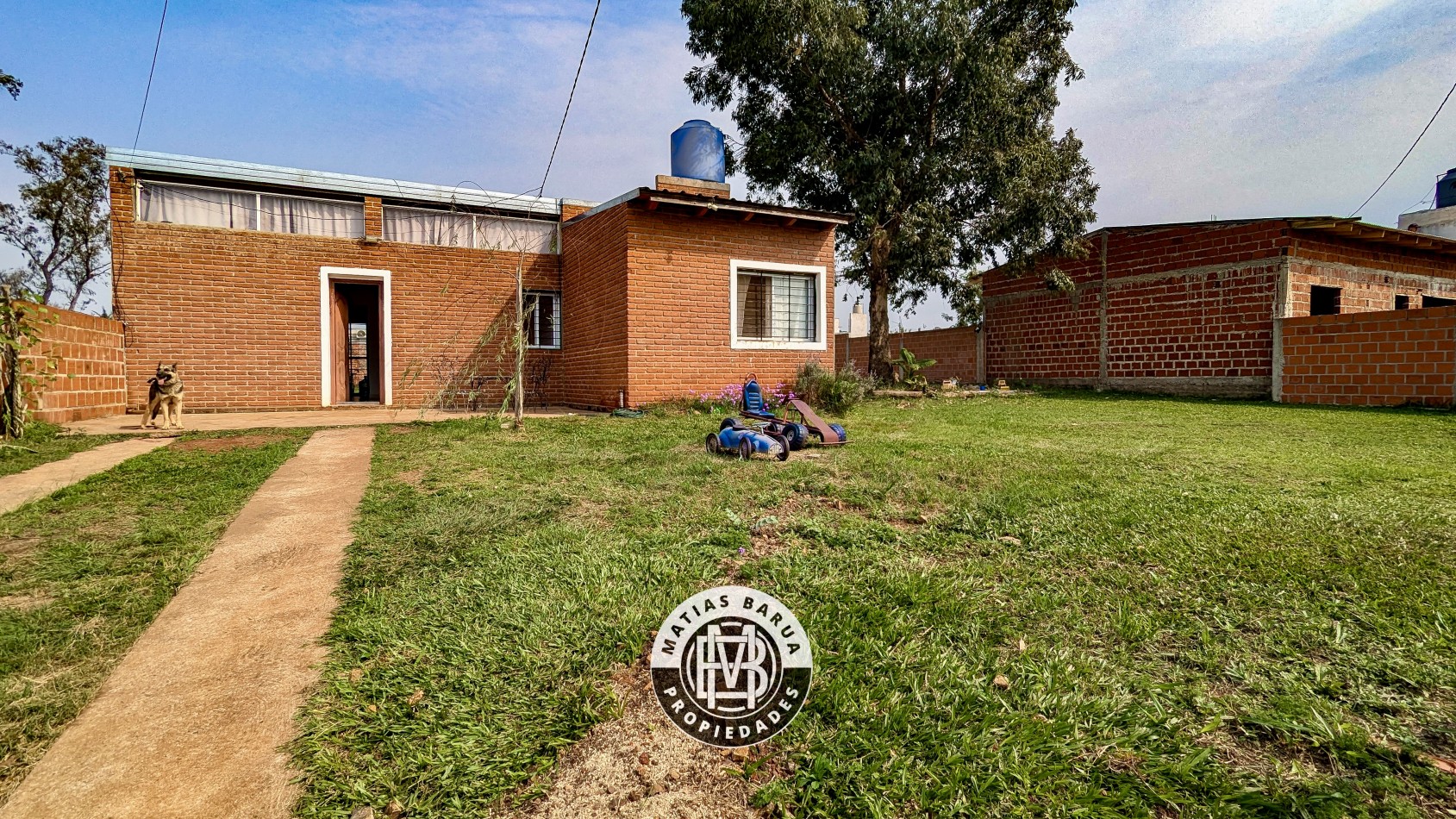 Casa con terreno grande en venta