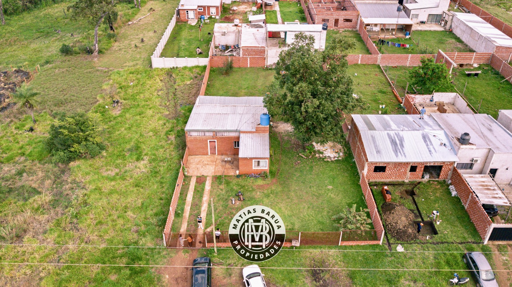 Casa con terreno grande en venta