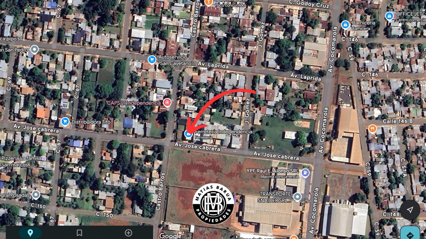 Propiedad con Local y Departamento, en Venta